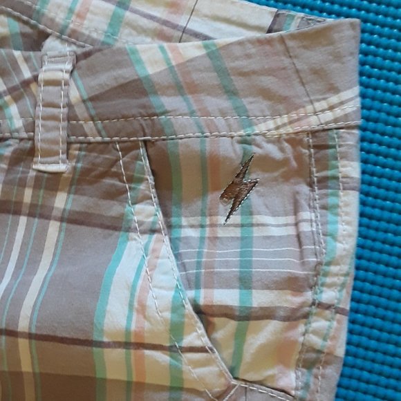 Long Plaid Shorts - Picture 3 of 6